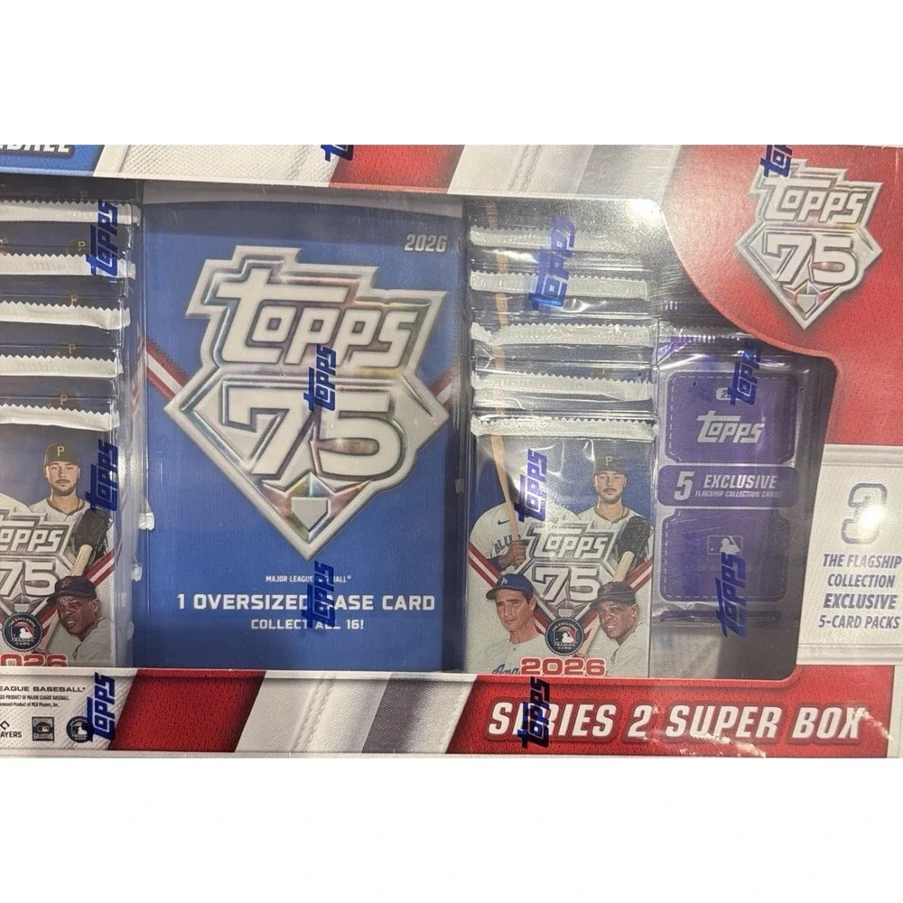 2026 TOPPS SERIES 2 Flagship Collection Super Box (184 cards) MLB Baseball NEW